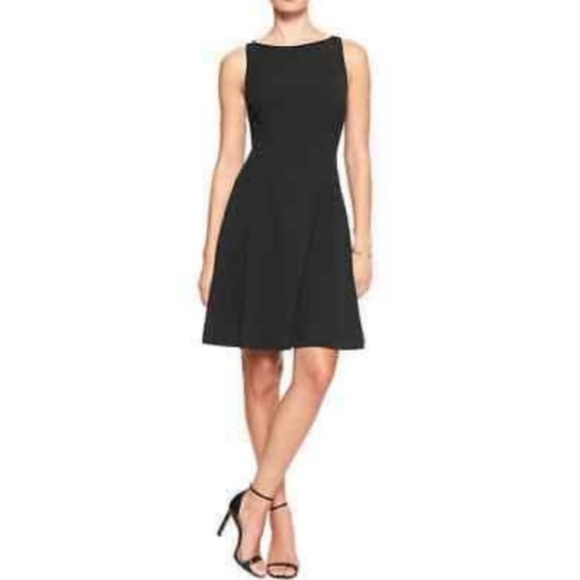 Banana Republic Dresses & Skirts - Banana Republic Black Fit and Flare Dress